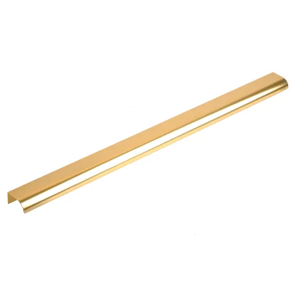 Ручка накладная мебельная 600 мм, цвет золото ручка накладная мебельная 160 мм золото