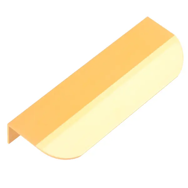 Ручка накладная мебельная 96 мм, цвет золото ручка накладная мебельная edson 8804 64 mg 64 мм золотой