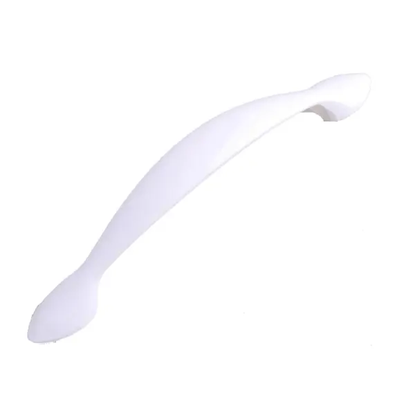 Ручка-скоба мебельная 96 мм, цвет белый ручка скоба изогнутая мебельная 128 мм