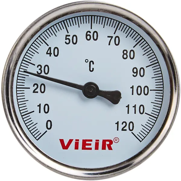 Термометр с гильзой 120 С шток 20 мм нержавеющая стальной термометр почвы 127 мм стебель показывает 0 100 градусов цельсия