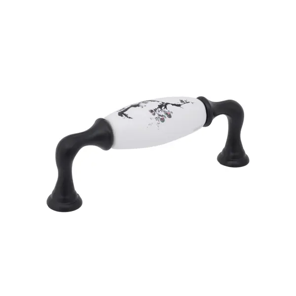 Ручка-скоба мебельная Casalingo ЦАМ 96 мм цвет матовый черный