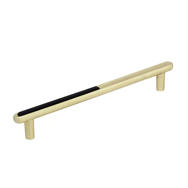 Ручка-скоба мебельная Roy Fox ЦАМ 160 мм цвет матовое золото