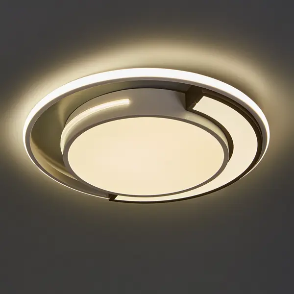 Умная люстра потолочная светодиодная Capo 2940-500 цвет бело-черный подставка ulanzi vijim lt04 2940