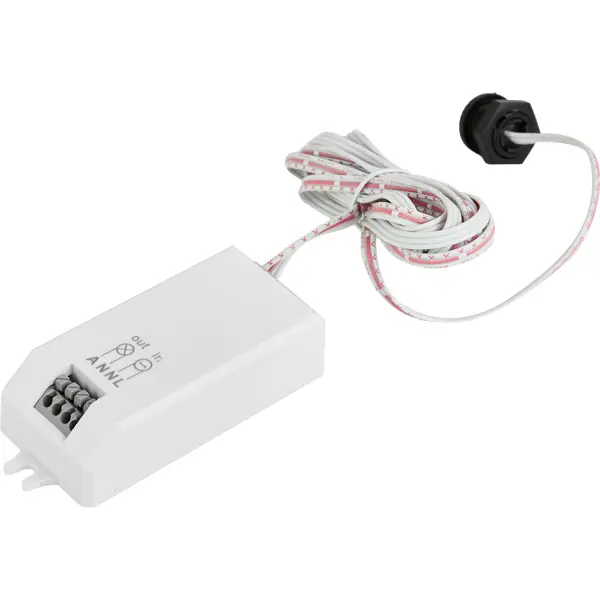 Датчик включения подсветки по жесту, 500 Вт, цвет белый, IP20 датчик движения и освещения aqara motion sensor белый