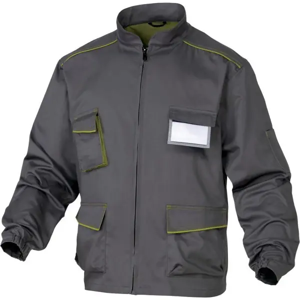 Куртка рабочая Delta Plus Panostyle цвет серый/зеленый размер M рост 164-172 см беруши на шнурке delta plus conicco200