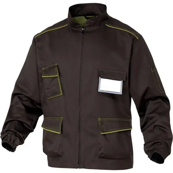 Куртка рабочая Delta Plus Panostyle цвет коричневый/зеленый размер M рост 164-172 см полумаска delta plus jupiter m6400