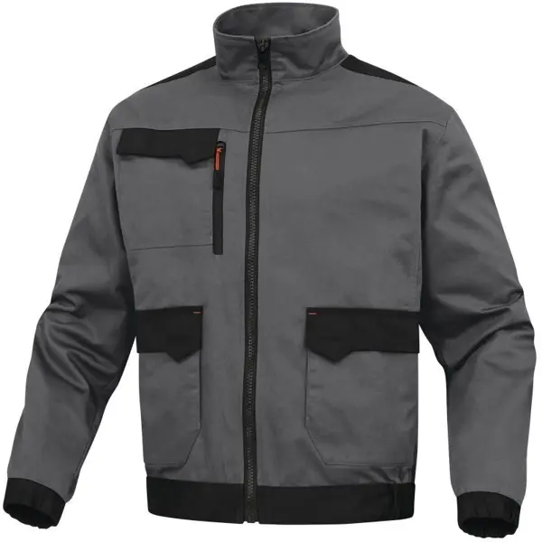 Куртка рабочая Delta Plus MACH2 цвет серый размер L рост 172-180 см пряжа jeans plus 55% хлопок 45% акрил 160м 100гр 90 алый