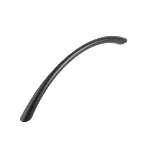 Ручка-дуга мебельная 128 мм, цвет черный