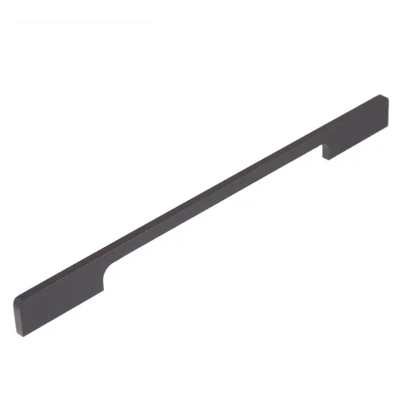 Ручка-скоба мебельная 320 мм цвет черный