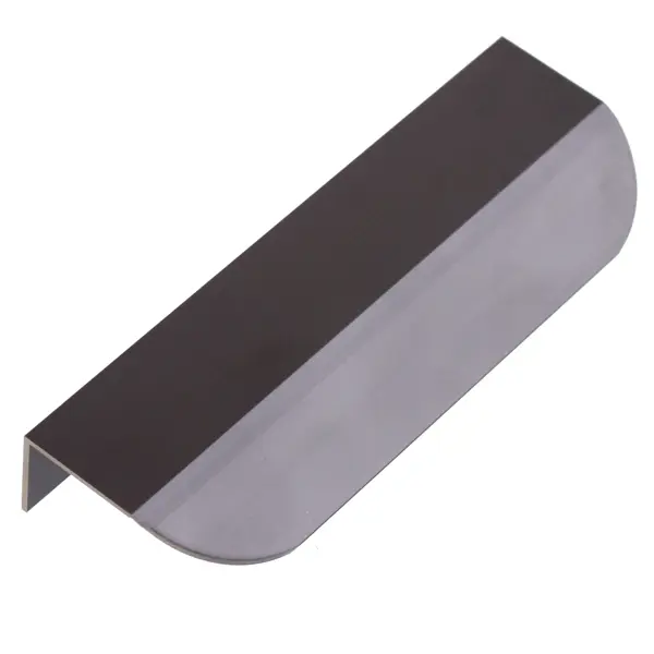 Ручка накладная мебельная 96 мм цвет черный ручка скоба банная накладная деревянная лакированная 100 мм