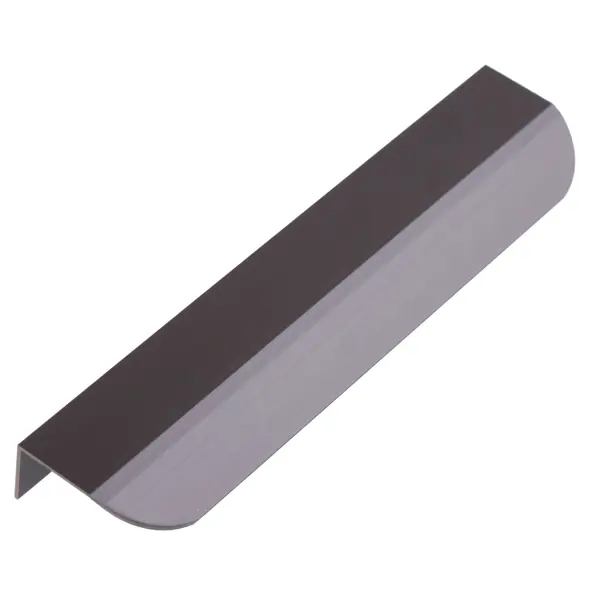 Ручка-профиль мебельная 160 мм цвет черный ручка накладная мебельная 128 мм