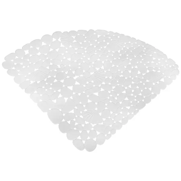 Коврик для душа Мультидом противоскользящий 54x54 см цвет белый скребок для антипригарной посуды мультидом