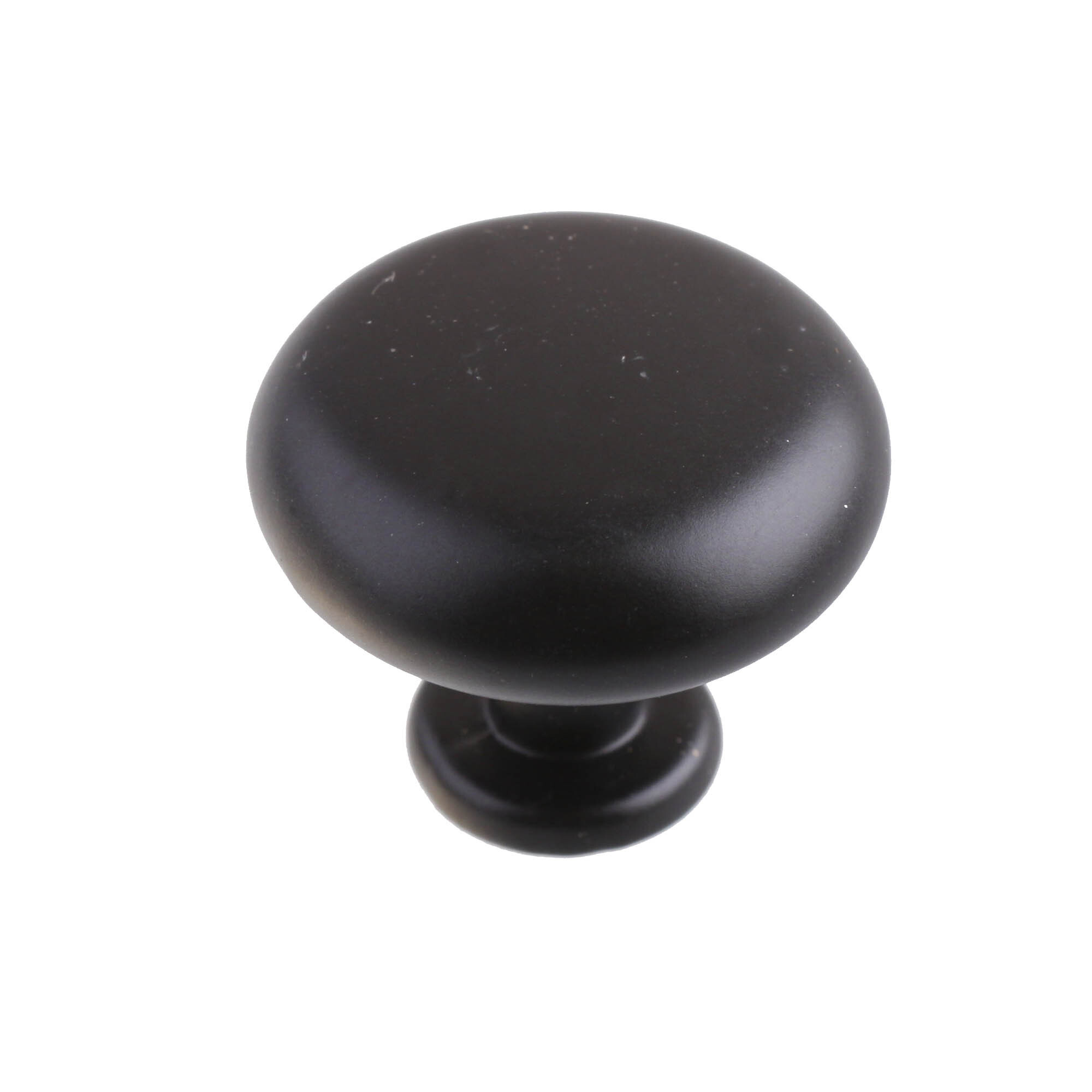 Ручка-кнопка fk1677 knob, матовый черный (60/300)