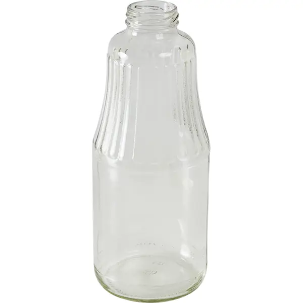 Бутылка Соковая стекло 1 л бутылка с ручкой верона 2920 мл фарфор прозрачный