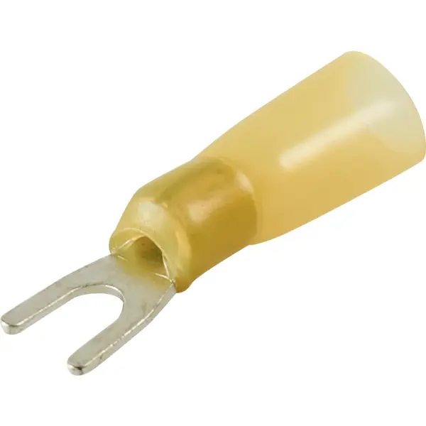 Наконечник с термоусаживаемой манжетой Duwi НВИ-Т 6 мм² цвет желтый 10 шт. набор термоизоляции для проводов duwi