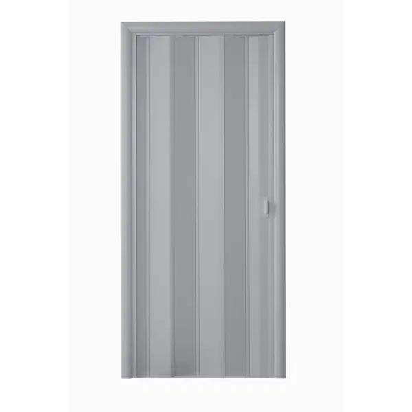 Дверь раскладная ПВХ Стиль 204x84 см цвет серый