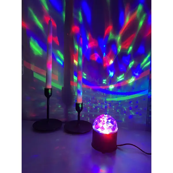 Светильник-проектор светодиодный RGB Disco 0.3 Вт поп bmg kylie minogue disco