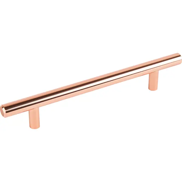 Ручка-рейлинг мебельная Prz металл D12 128 мм цвет медь