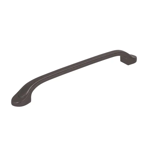 Ручка-скоба мебельная Hockney ЦАМ 160 мм цвет черный никель ручка скоба ponza цам 128 мм никель