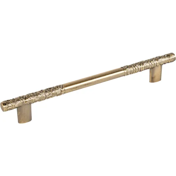 Ручка-рейлинг мебельная 8105 160 мм, цвет античная бронза ручка скоба мебельная 96 мм бронза с узором