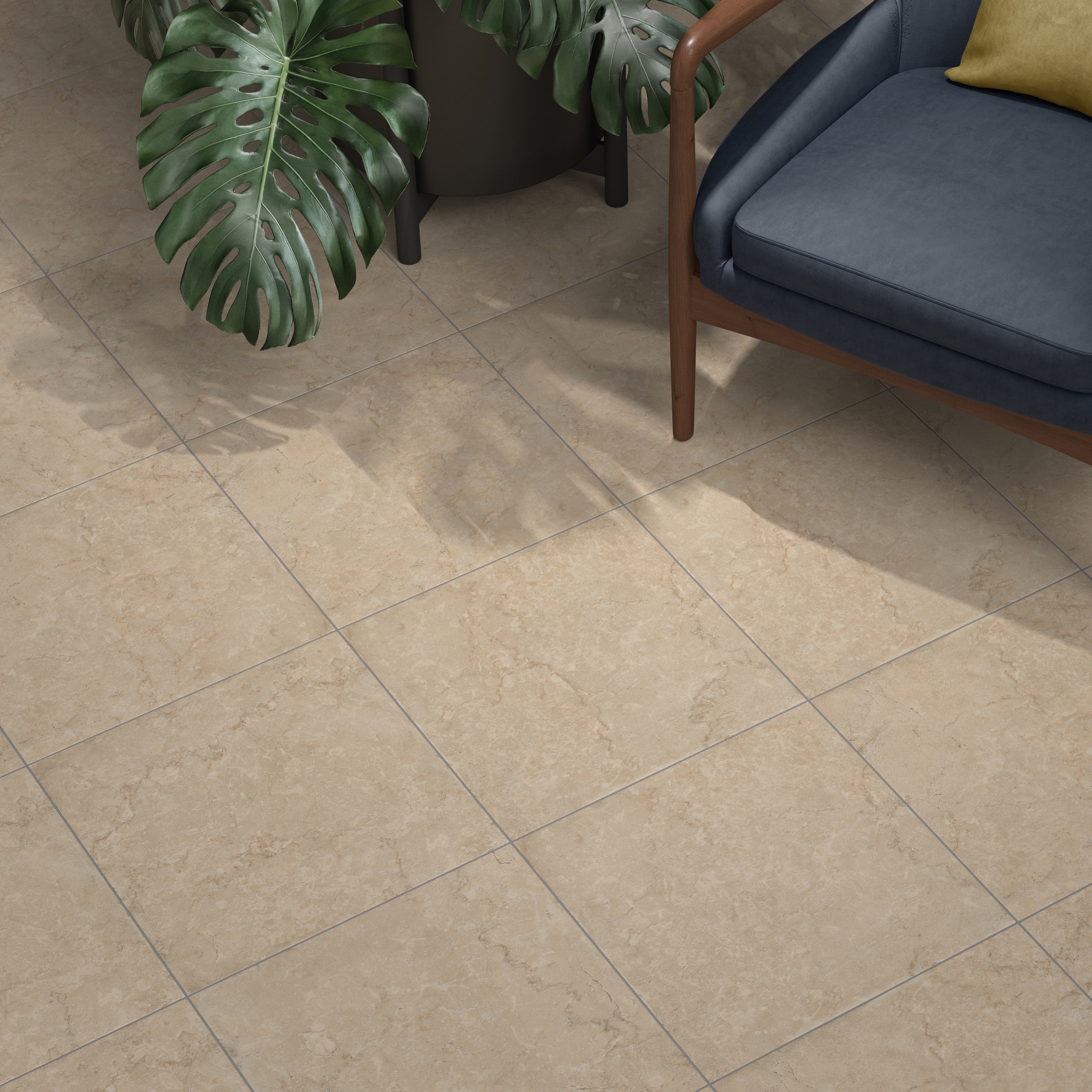 Плитка напольная Kerama Marazzi Эмполи 30.2x30.2 см 1.37 м? матовая цвет  бежевый ? купить по цене 926 ?/кор. в Москве с доставкой в  интернет-магазине Лемана ПРО (Леруа Мерлен)