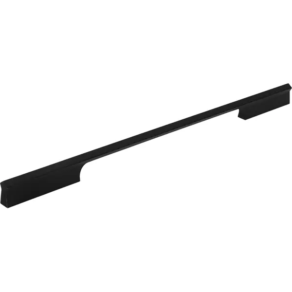 Ручка-скоба мебельная 7602 320 мм, цвет матовый черный ручка скоба мебельная 320 мм цвет черный
