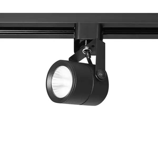Светильник трековый светодиодный Inspire 1 м² нейтральный белый свет, цвет черный