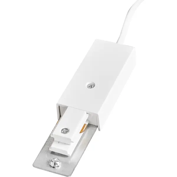 Коннектор Inspire для соединения трековых шинопроводов цвет белый коннектор для соединения светильников simplex