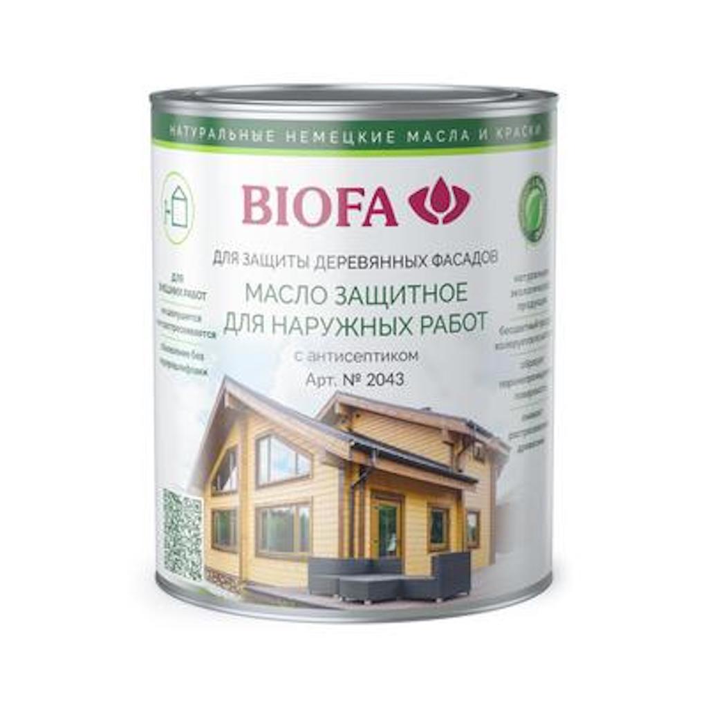  защитное для наружных работ с антисептиком Biofa лессирующее .