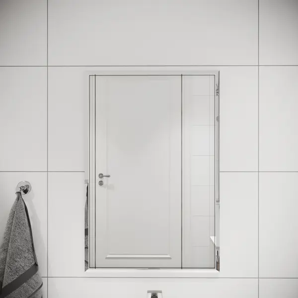Зеркало О53 без полки 40 см зеркало шкаф для ванной комнаты норма 1 60 левый