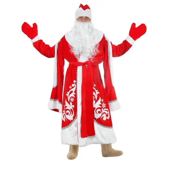 Сшить костюм Деда Мороза взрослый своими руками: выкройка, схемы и описание