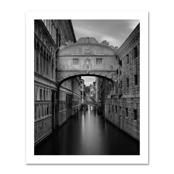 фото Постер венецианская арка 40x50 см без бренда