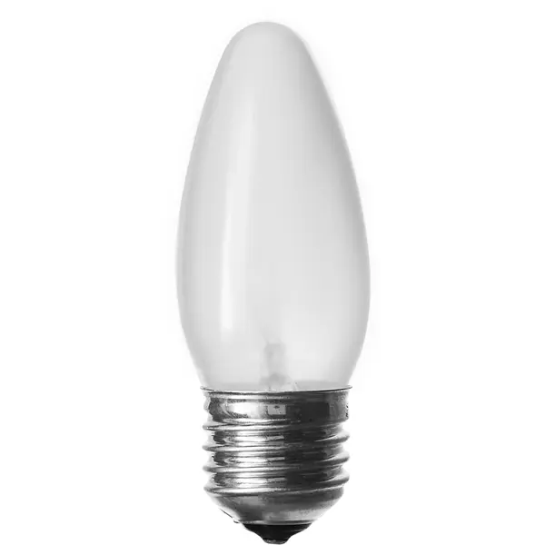 Лампа накаливания Orbis E27 230 В 60 Вт свеча матовая 500 лм 12 шт аккумуляторные светодиодные беспламенные свечи накаливания