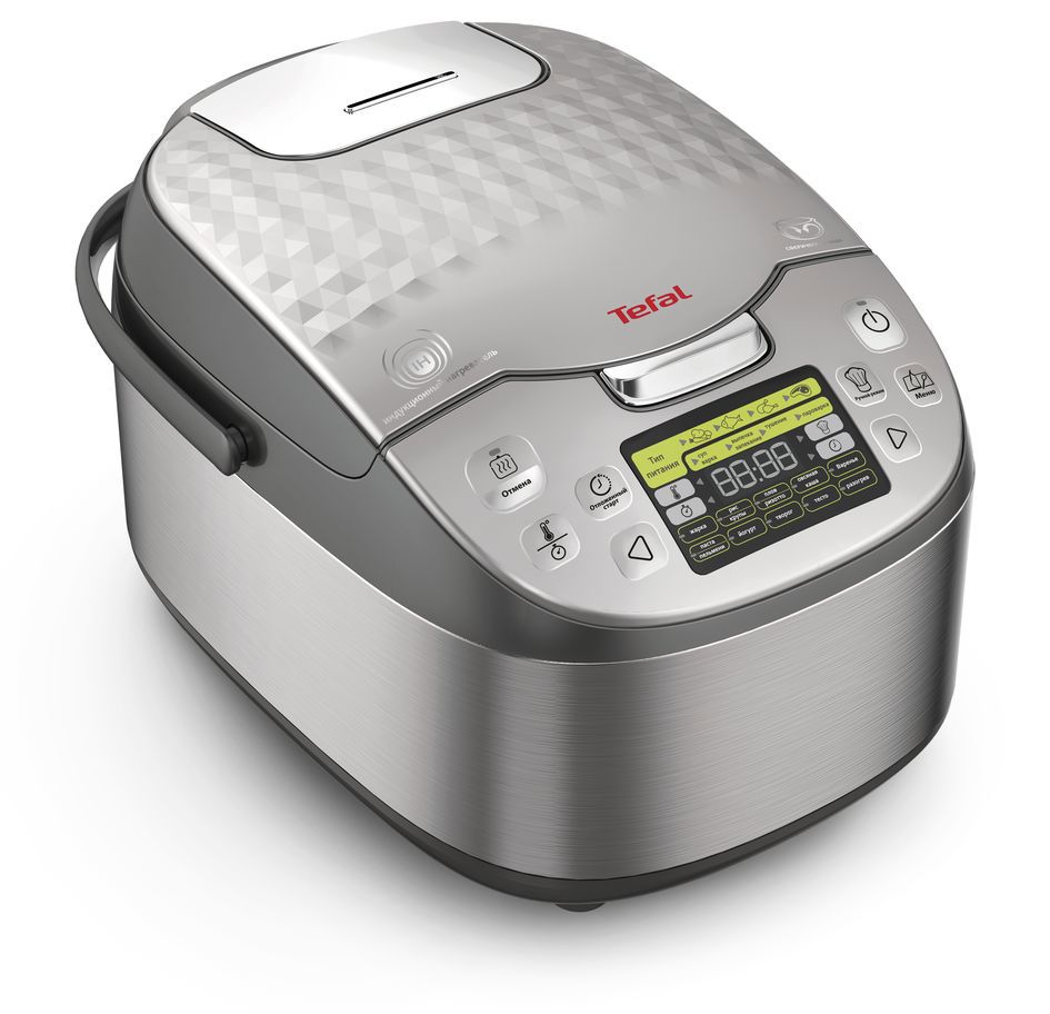 Мультиварка Tefal RK807D32 5 л 44 программы цвет серебристый по цене 19599  ₽/шт. купить в Твери в интернет-магазине Леруа Мерлен