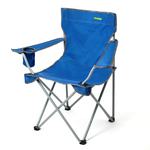 Кресло складное Zagorod К 504 79.7x46.3x77.7 см сталь сине-зеленый кружка складная 350 мл с крышкой оливковый зеленый trc 082 tramp