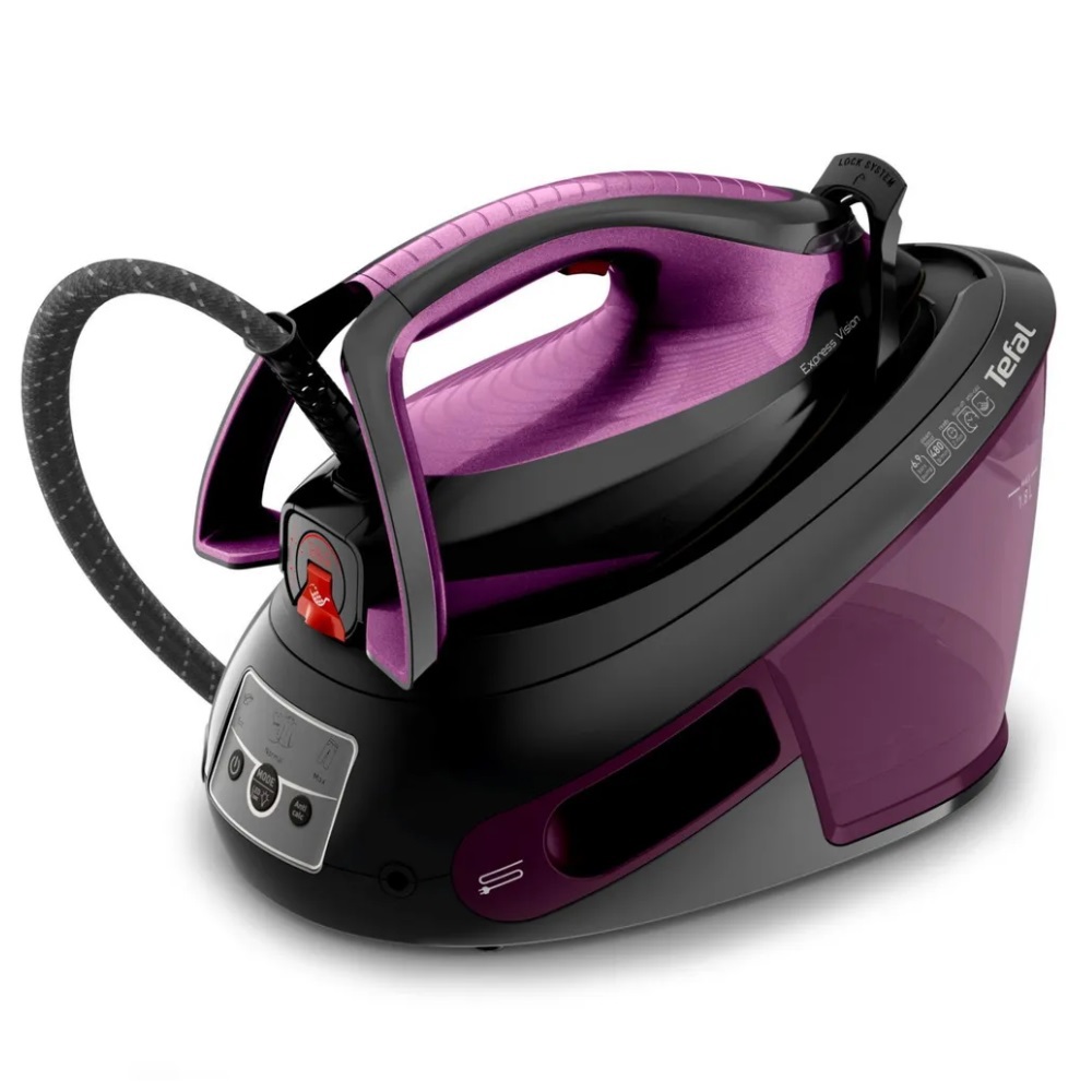 Парогенератор Tefal Express Vision SV8152E0 паровой удар 490 г/мин цвет  фиолетовый - купить в Ростове-на-Дону по низкой цене, описание, фото и  отзывы в Леруа Мерлен