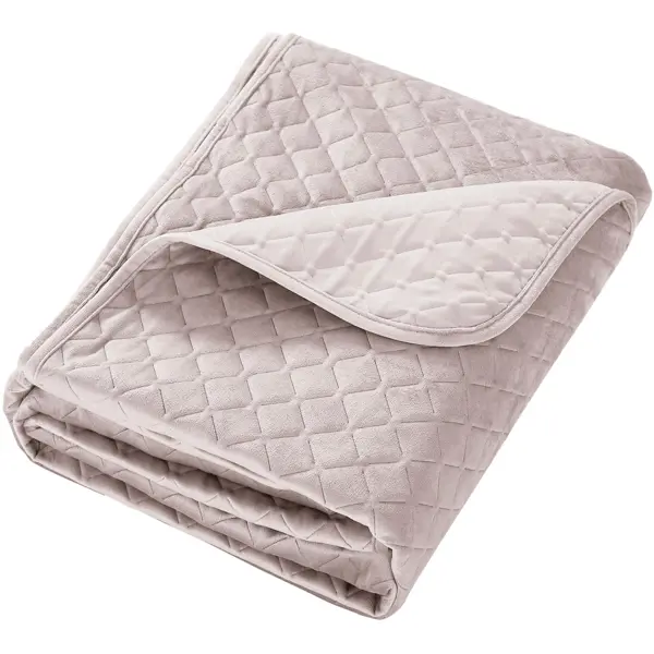 Покрывало Velvet 200x220 см полиэстер цвет розовый подушка velvet 50x50 см розовый bohemia 6