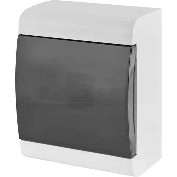 фото Щит распределительный накладной ekf slimbox щрн-п-6 1 модуль ip41 пластик цвет белый