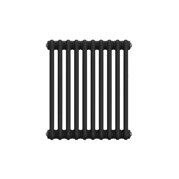 фото Радиатор rifar tubog трубчатый 500 10 секций боковое подключение сталь двусторонний цвет черный