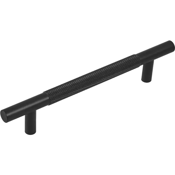Ручка-рейлинг мебельная Inspire Axel 128 мм цвет черный 2 шт. ручка кноб inspire мебельная axel 18x25 мм 2 шт