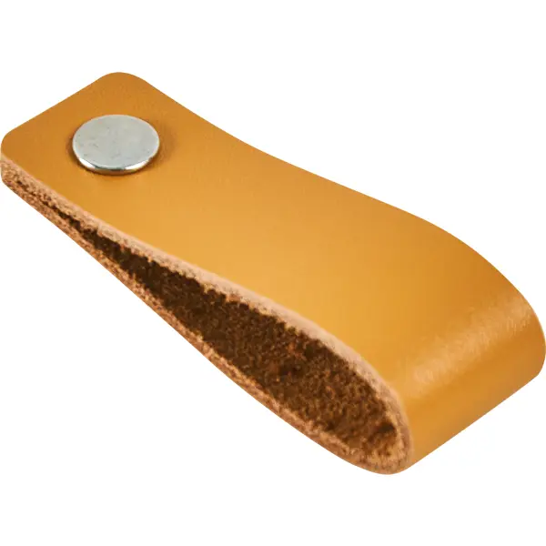 Ручка-скоба мебельная Inspire Zack 70 мм кожа цвет коричневый 4 шт. ткань мебельная mercury 140 см коричневый