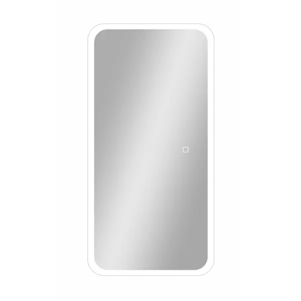 Шкаф зеркальный подвесной Flash с LED-подсветкой 40x80 см цвет белый шкаф зеркальный форте 90 см
