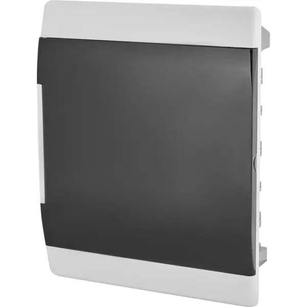 Щит распределительный встраиваемый EKF Proxima SlimBox ЩРВ-П-24 24 модуля IP41 пластик щиток настенный с дверцей dkc 24 модуля с клеммным блоком ip41 пластик