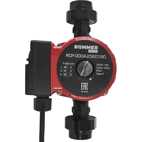 фото Насос циркуляционный rommer profi 25/60 180 мм