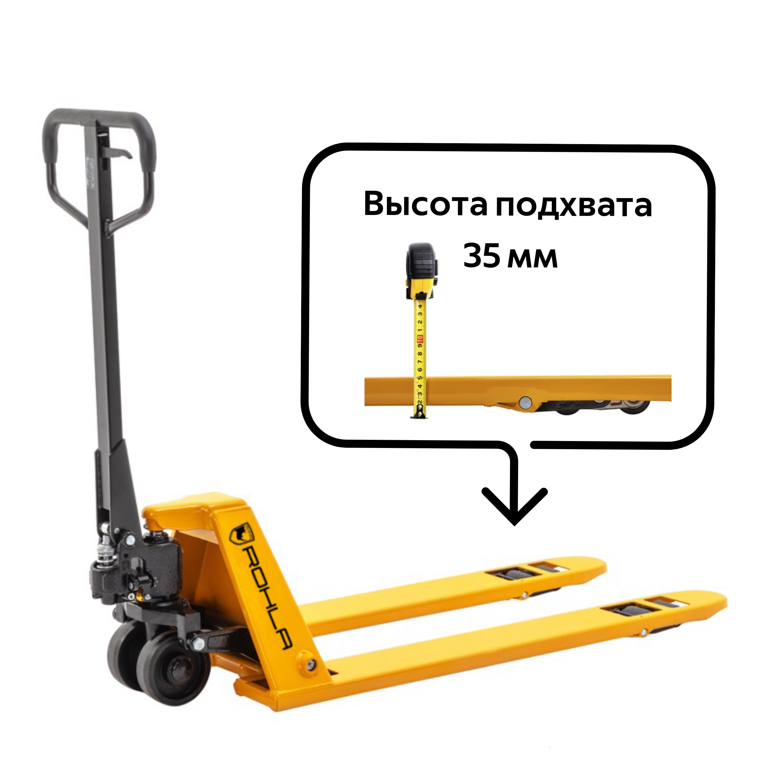 Тележка гидравлическая Rohla Rhino Plus RR1MN 1 т ✳️ купить по цене  71885.25 ₽/шт. в Набережных Челнах с доставкой в интернет-магазине Леруа  Мерлен