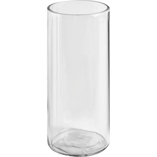 Ваза Amy стекло прозрачная 25 см ваза трубка 147 h 50 см d 14 5 см толщина стекла 3 мм прозрачная 7 5 л