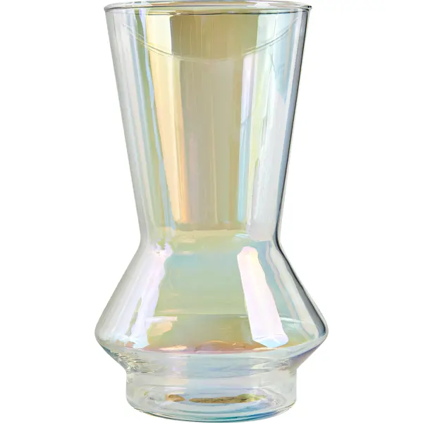 Ваза Julia стекло прозрачная 19.6 см ваза glasar прозрачная 11x11x20 см