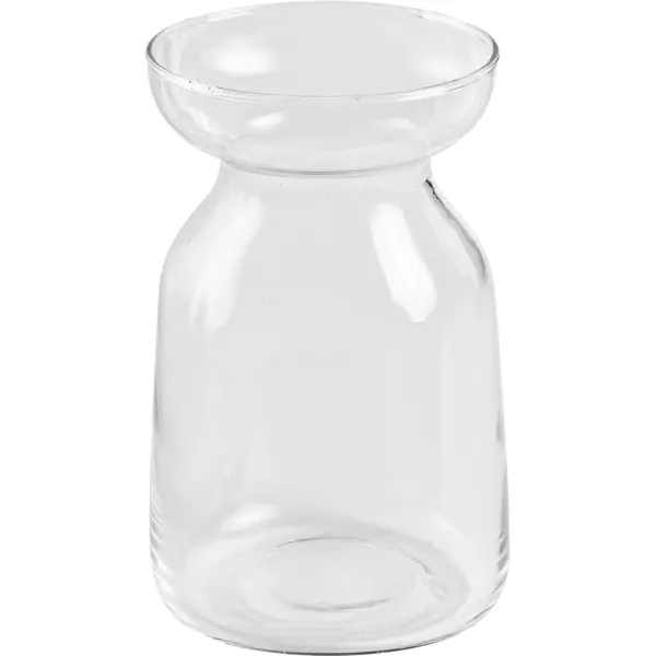 Ваза Grace стекло прозрачная 15 см ваза трубка стекло прозрачная 30 см