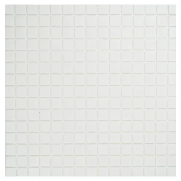 фото Мозаика стеклянная artens 32.7x32.7 см цвет белый