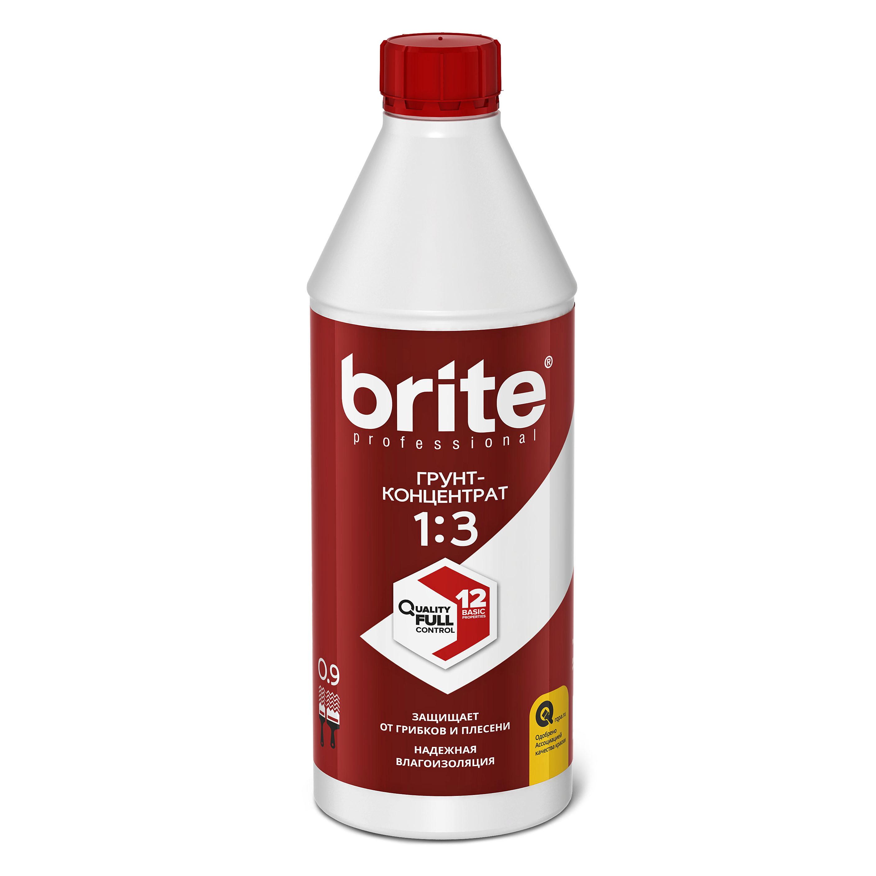 Грунт-концентрат Brite Professional О02255 0.9 л ✳️ купить по цене 349  ₽/шт. в Москве с доставкой в интернет-магазине Леруа Мерлен